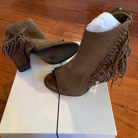Dolce Vita Fringe Booties - Picture 3 of 3